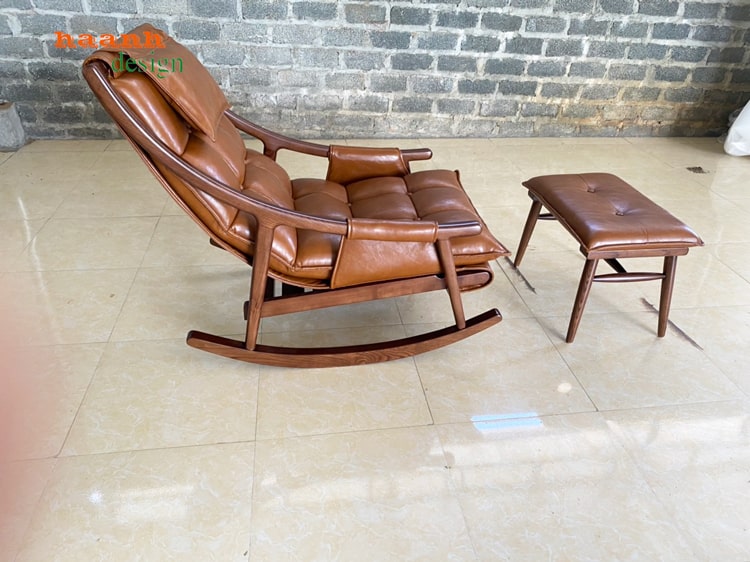 Ghế thư giãn gỗ sồi tự nhiên