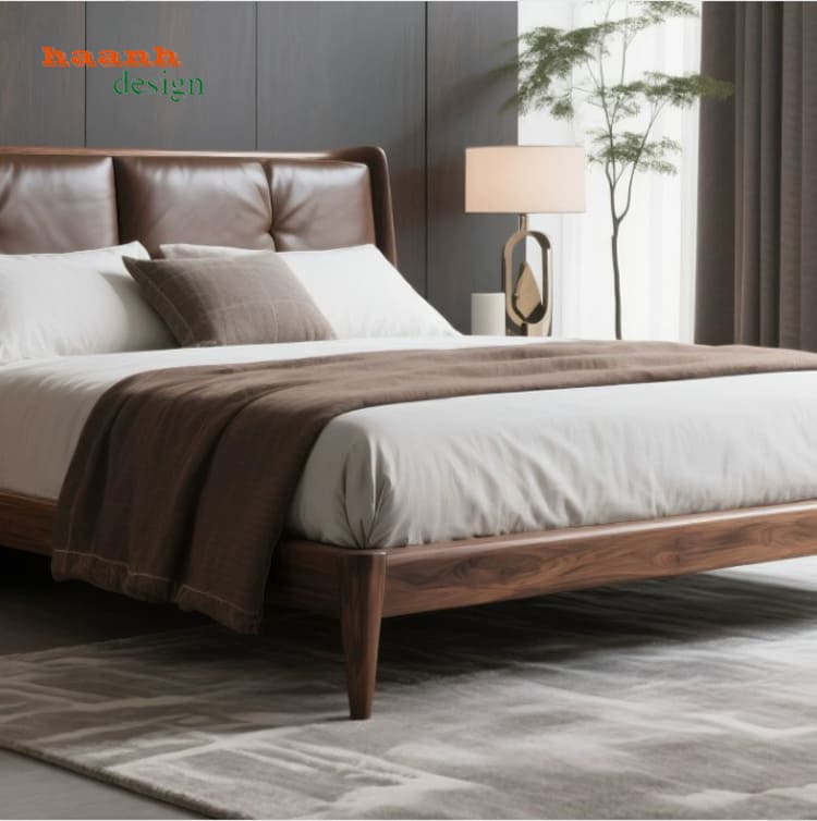 Giường khách sạn sử dụng phụ kiện Cariny nhập khẩu