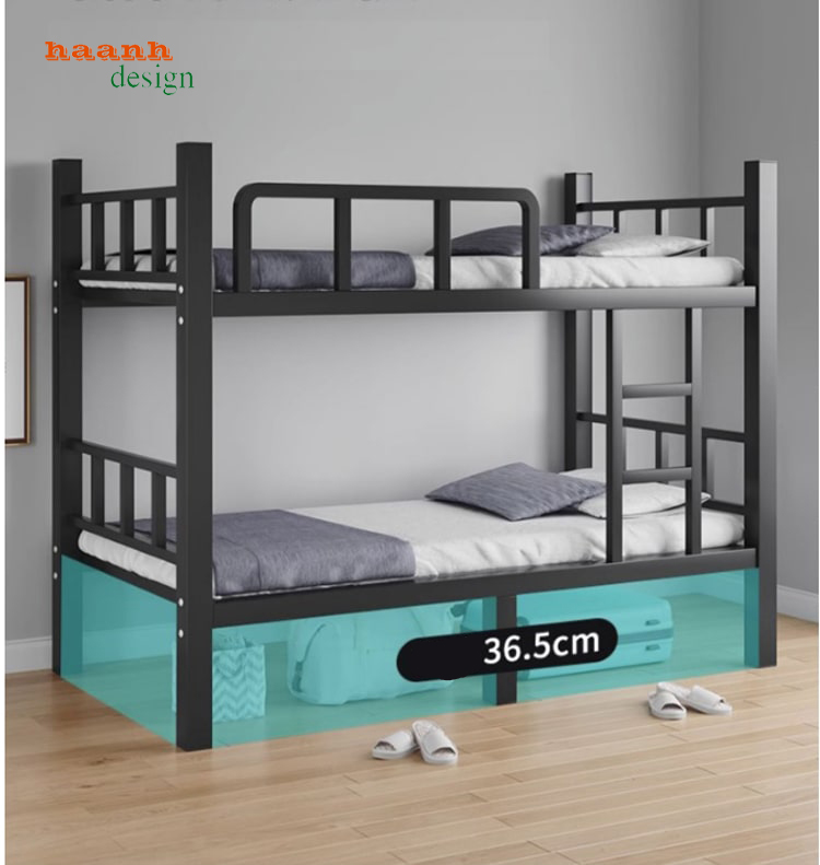 Giường tầng sắt sơn tĩnh điện