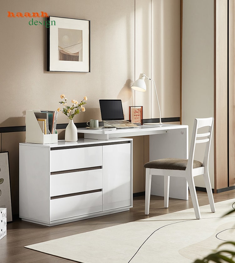 Phòng làm việc gỗ công nghiệp