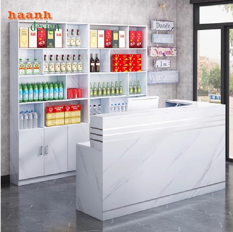 Quầy Thu Ngân Khách Sạn – Tâm Điểm Thể Hiện Đẳng Cấp-QLK 014