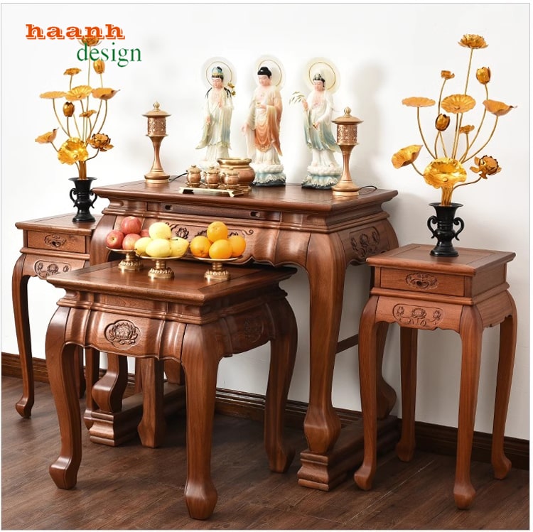 Sập thờ gỗ giả cổ