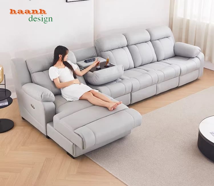 Mẫu sofa nỉ đẹp hiện đại cho phòng khách sang trọng-SFN 015
