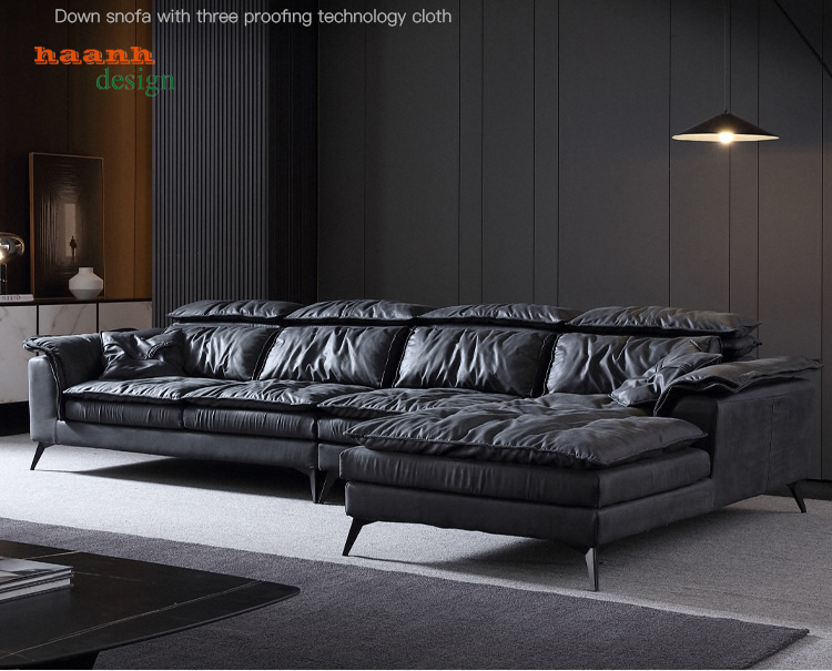 Sofa nỉ hiện đại