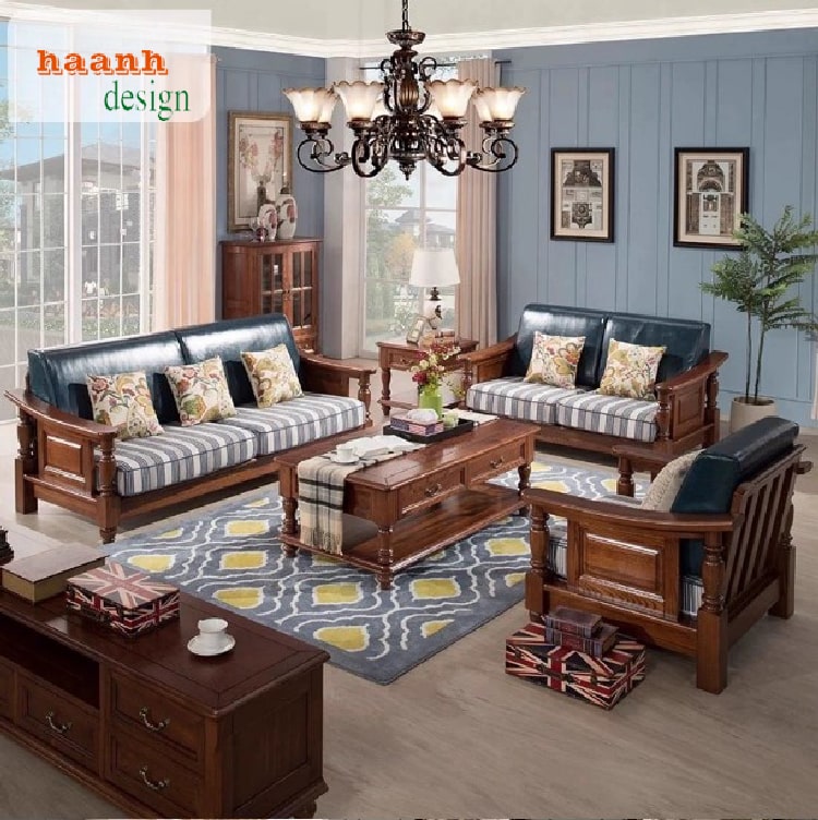 Sofa tân cổ điển – Vẻ đẹp tinh tế nâng tầm không gian sống-SFC 009