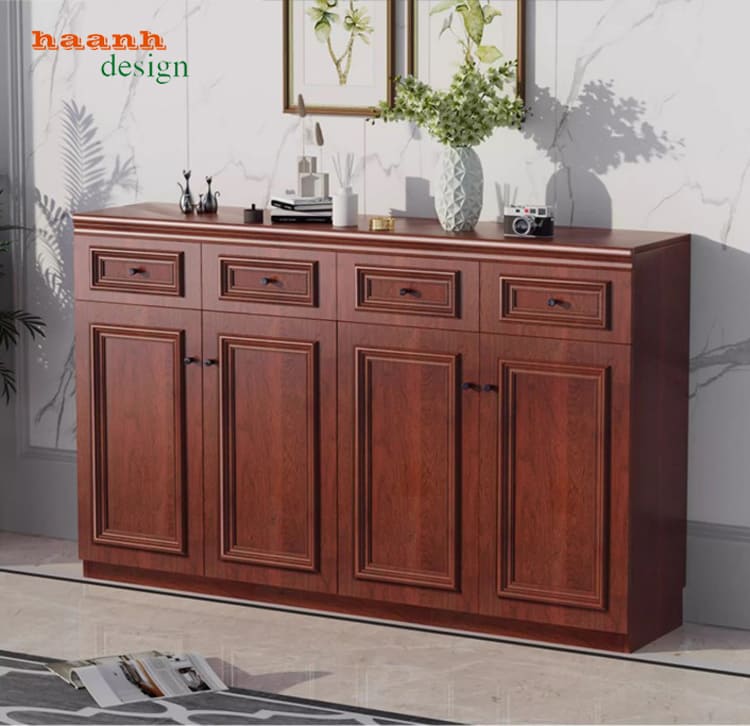 Bộ sưu tập tủ đựng giày dép gỗ sồi nhập khẩu – Bền đẹp-TGH 011
