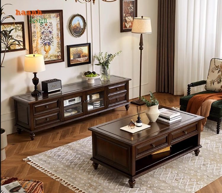 tủ kệ trang trí phòng khách 