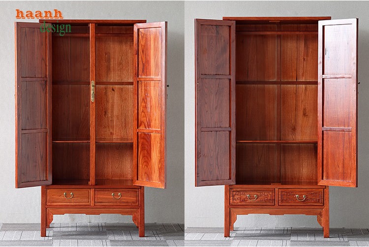 tủ quần áo gỗ tự nhiên