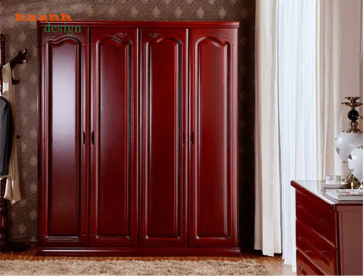 Tủ quần &aacute;o đẹp phong c&aacute;ch Trung Quốc