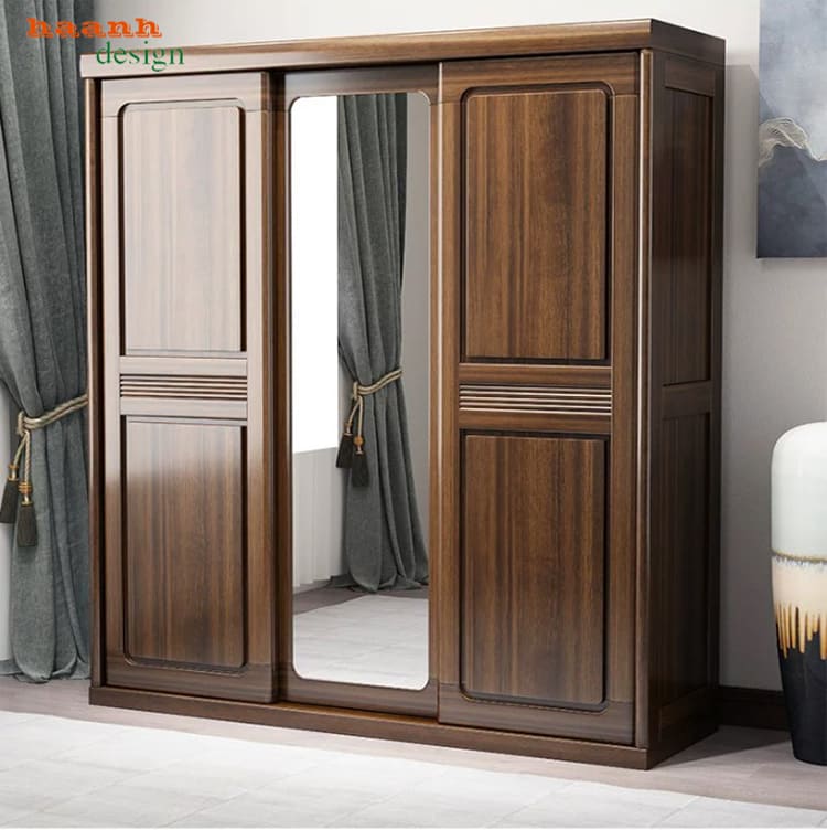 Tủ quần áo gỗ óc chó