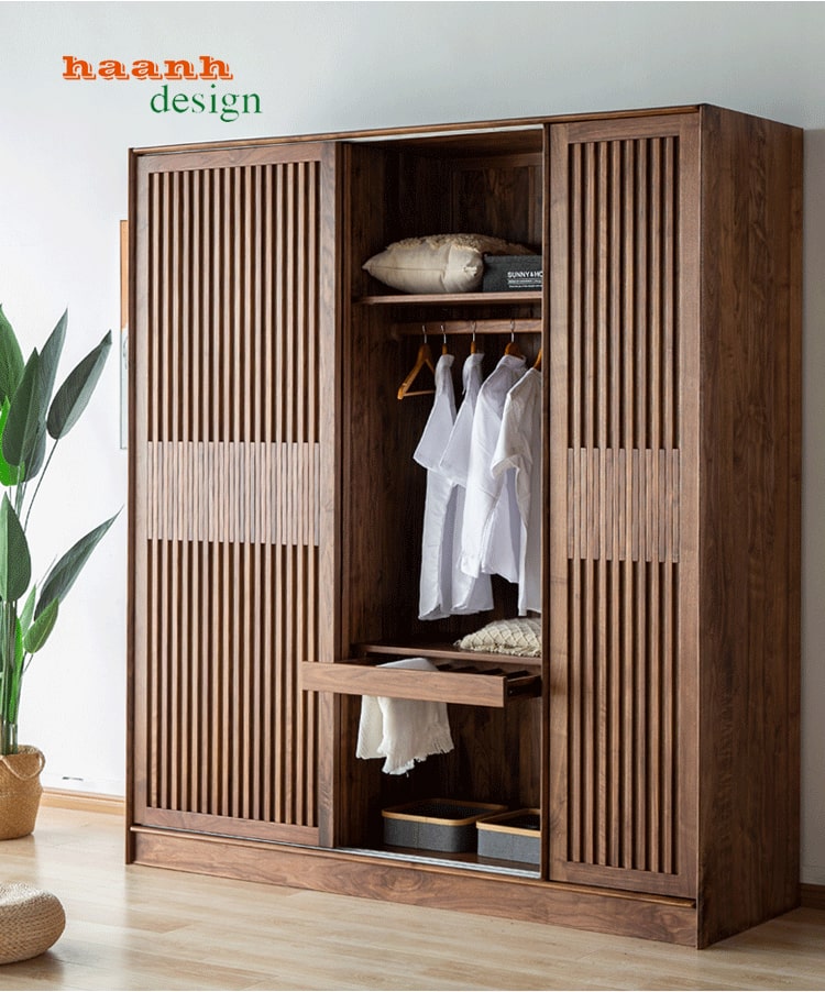 Tủ quần áo gỗ tự nhiên