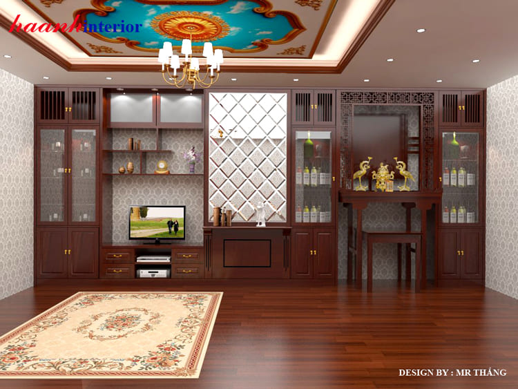 Thiết kế phòng khách chung cư không gian sống đẳng cấp trong căn hộ 