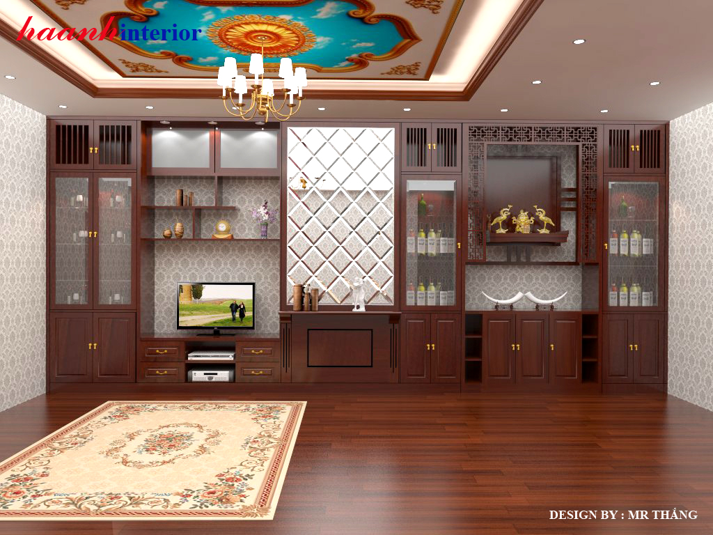Kệ Ti Vi Phòng Khách Hiện Đại Và Sang Trọng.KTH 003