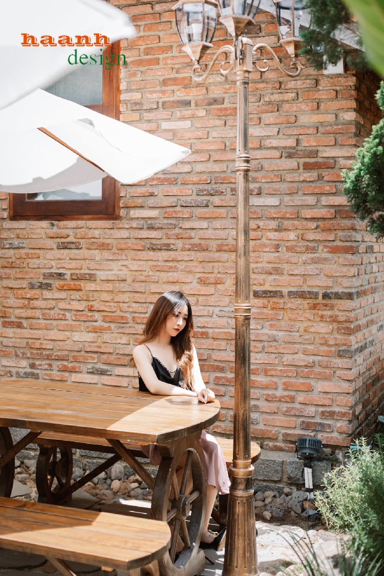  bàn ghế gỗ teak ngoài trời 